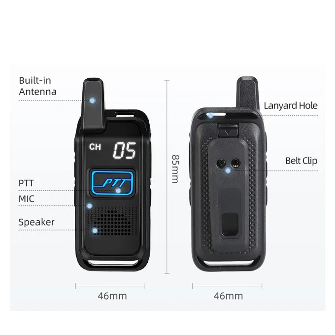 Handheld Smallest Walkie Talkie